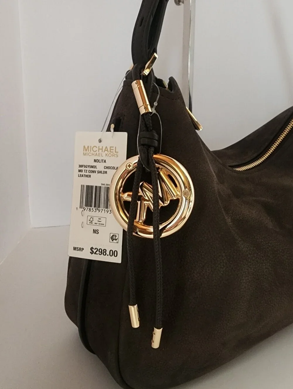 NWT MICHAEL KOR MED NOLITA NEWBUCK